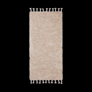 Ferm Living Amass long pile vloerkleed 70x140 cm Off-white
