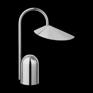 Ferm Living Arum draagbare lamp Stainless steel