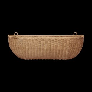 Ferm Living Geflochtene wall pocket wandmand 25x75 cm Natural