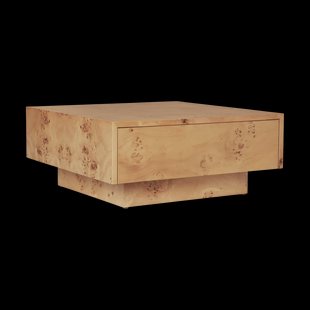 Ferm Living Burl storage salontafel 70x70 cm Natural