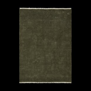 Ferm Living Firth jute vloerkleed Dark olive, 170x240 cm