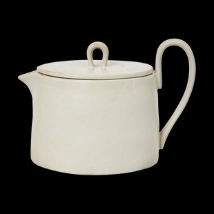 Ferm Living Flow theepot 1,5 L Off-white speckle