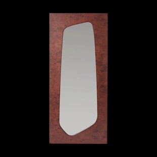 Ferm Living Folia spiegel Dark stained burl, 135 cm