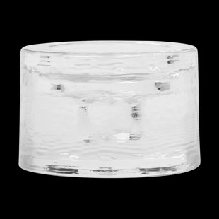 Ferm Living Gradia kandelaar rond Ø8 cm Clear