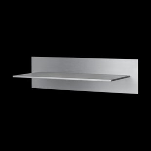 Ferm Living Lager wandplank single 35 Aluminium