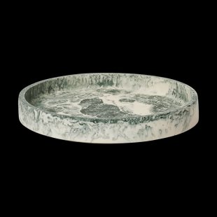 Ferm Living Mist decoratieplateau Ø20 cm Emerald-off-white