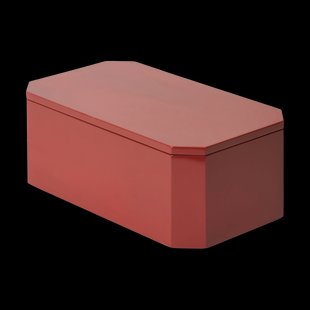 Ferm Living Nova opbergdoos 15x25 cm Picante Red