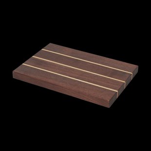 Ferm Living Stribe snijplank fine 25x36 cm Walnut-ash