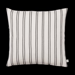 Ferm Living Twill kussenhoes 50x50 cm Off-white-black