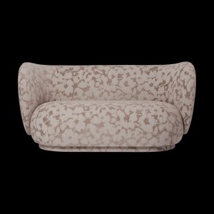 Ferm Living Rico bank 2-zits Cilla-Taupe