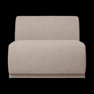 Ferm Living Rico bankmodule center Soft Bouclé Natural