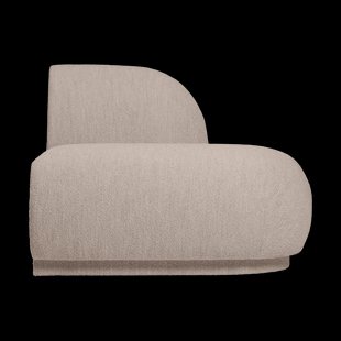 Ferm Living Rico bankmodule open R Soft bouclé-natural