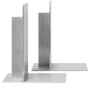 Ferm Living Lager Boekensteun Set Van 2 Aluminium