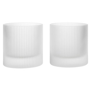 Ferm Living Ripple Tumbler Glazen Set Van 2 Frosted