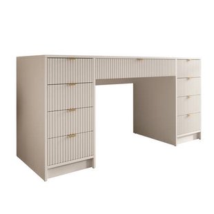 Meubella - Kaptafel Tavares 2 - Wit - 154 cm