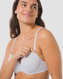 HEMA Voorgevormde bh met beugel wit (wit)