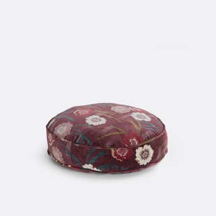 Fluwelen vloerkussenØ50 cm, Mowan