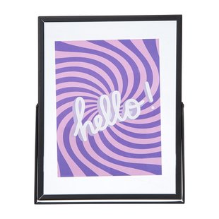 Fotolijst staand - zwart - 18x23 cm