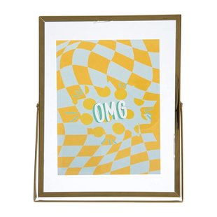 Fotolijst staand - goud - 18x23 cm