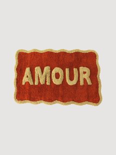Badmat Amour van katoen