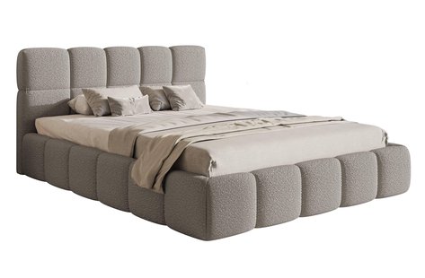 Bedframe Chloe bouclé 140x 200 cm | NADUVI Collection