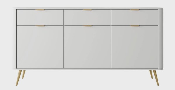 Dressoir Olivia 3 deurs 3 lades | NADUVI Collection