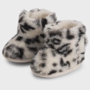 Prénatal baby sloffen animal print