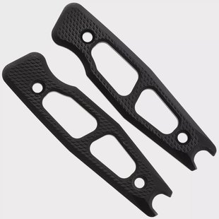 Daily Customs AK4 Scales P10017418, Lightweight G10 Black, handgreepschalen