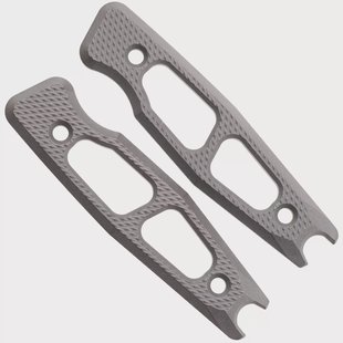 Daily Customs AK4 Scales P10017420, Lightweight Titanium, handgreepschalen