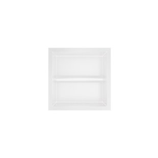 Hotbath &MORE Inbouw Toiletrol Houder - 16x16x13cm - Mat wit PH016WH