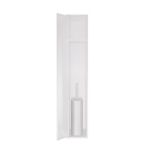 Hotbath &MORE Inbouwnis en Borstelgarnituur - 16x60x13cm - Mat wit PH060BWH