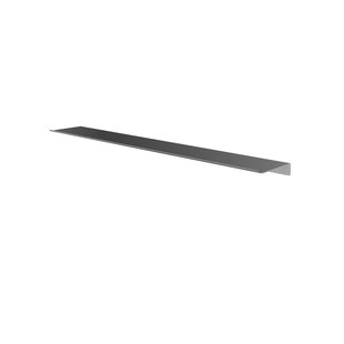 Hotbath &MORE Planchet - 80cm - inclusief bevestigings rails - Geborsteld gunmetal PVD SH080BGP