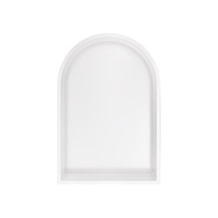 Hotbath &MORE Inbouwbox of inbouwnis Toogmodel - 30x45x10cm - Mat wit BOW30WH