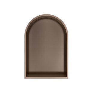 Hotbath &MORE Inbouwbox of inbouwnis Toogmodel - 30x45x10cm - Tuscan bronze BOW30TB