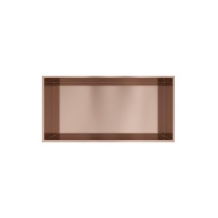 Hotbath &MORE Inbouwbox of inbouwnis - 30x60x10 - Geborsteld koper PVD BOX060BCP