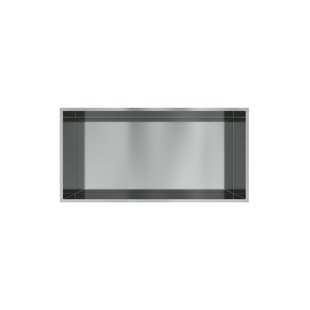 Hotbath &MORE Inbouwbox of inbouwnis - 30x60x10 - RVS 316 BOX060IX