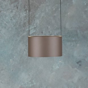 PURE LED hanglamp Clipse, bronskleurig Ø 20 cm CCT, 2-lamps