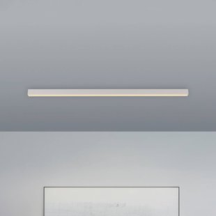 PURE LED plafondlamp Lines, wit, 110 cm, CCT, afstandsbediening