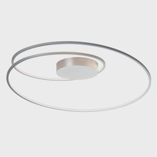 At Plafondlamp Ø70 Aluminium BOPP - Woonkamer - Designer - Metaal - 1 lamp