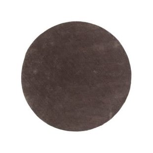 Rebellenclub Bramming Vloerkleed Rond ø200 - Donker grijs
