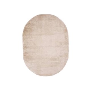 Rebellenclub Dorris Vloerkleed Ovaal 340x240- Beige