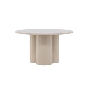 Rebellenclub Grenaa Salontafel - ø80cm - Beige