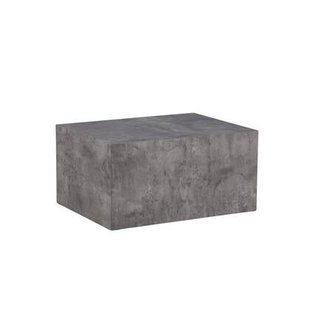 Rebellenclub Tusani Salontafel - 80 x 60 cm - Grijs Betonlook