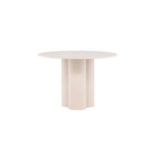 Rebellenclub Grenaa Eetkamertafel - ø110cm - Beige