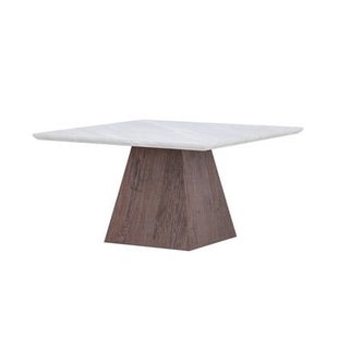 Rebellenclub Zeva Salontafel - 80 x 80 cm - Lichtgrijs