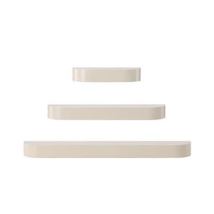 Rebellenclub Nerano Wandplanken - set van 3 - Beige