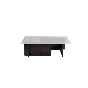 Giga Meubel - Salontafel Rechthoek Glas|Zwart - 105x65x30cm - Flavio
