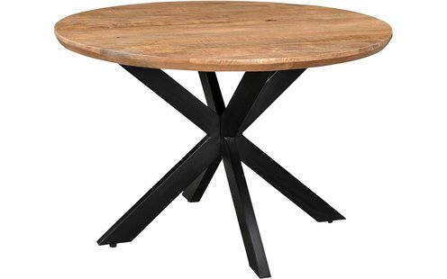 Goossens Eettafel Nilo, Rond 120 cm
