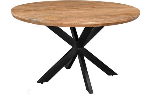 Goossens Eettafel Nilo, Rond 140 cm