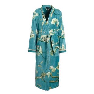 Beddinghouse x Van Gogh Museum Blossom Badjas - Blauw - XL